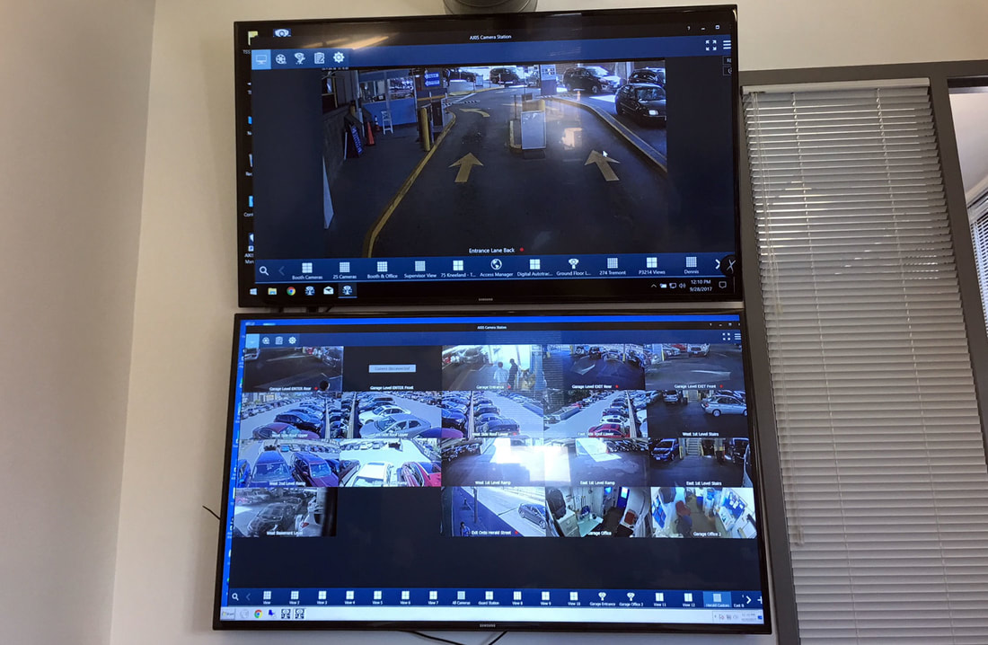 Video Surveillance Wall